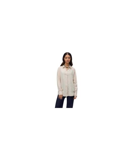 Chemise Femme Beige Pâle Vero Moda