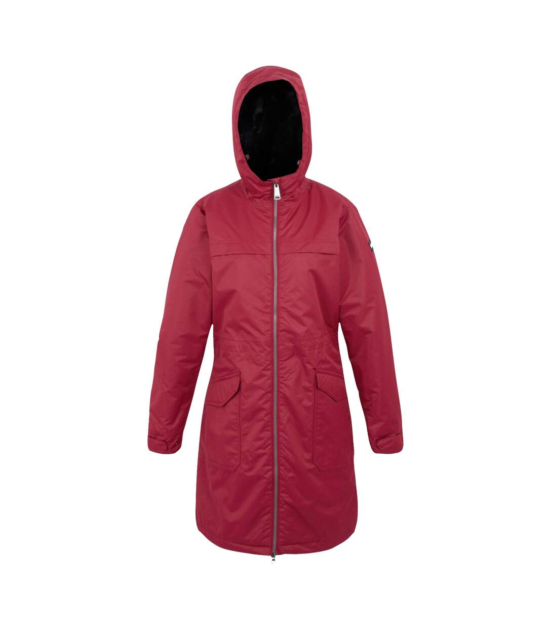 Veste imperméable romine femme rouge foncé / noir Regatta-1