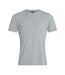 Mens Club Plain T-shirt Classic Marl Canterbury-2