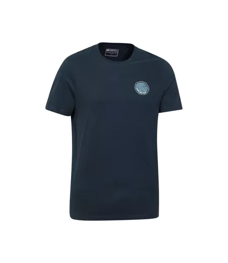T-shirt Fort William Homme Bleu Foncé Mountain Warehouse