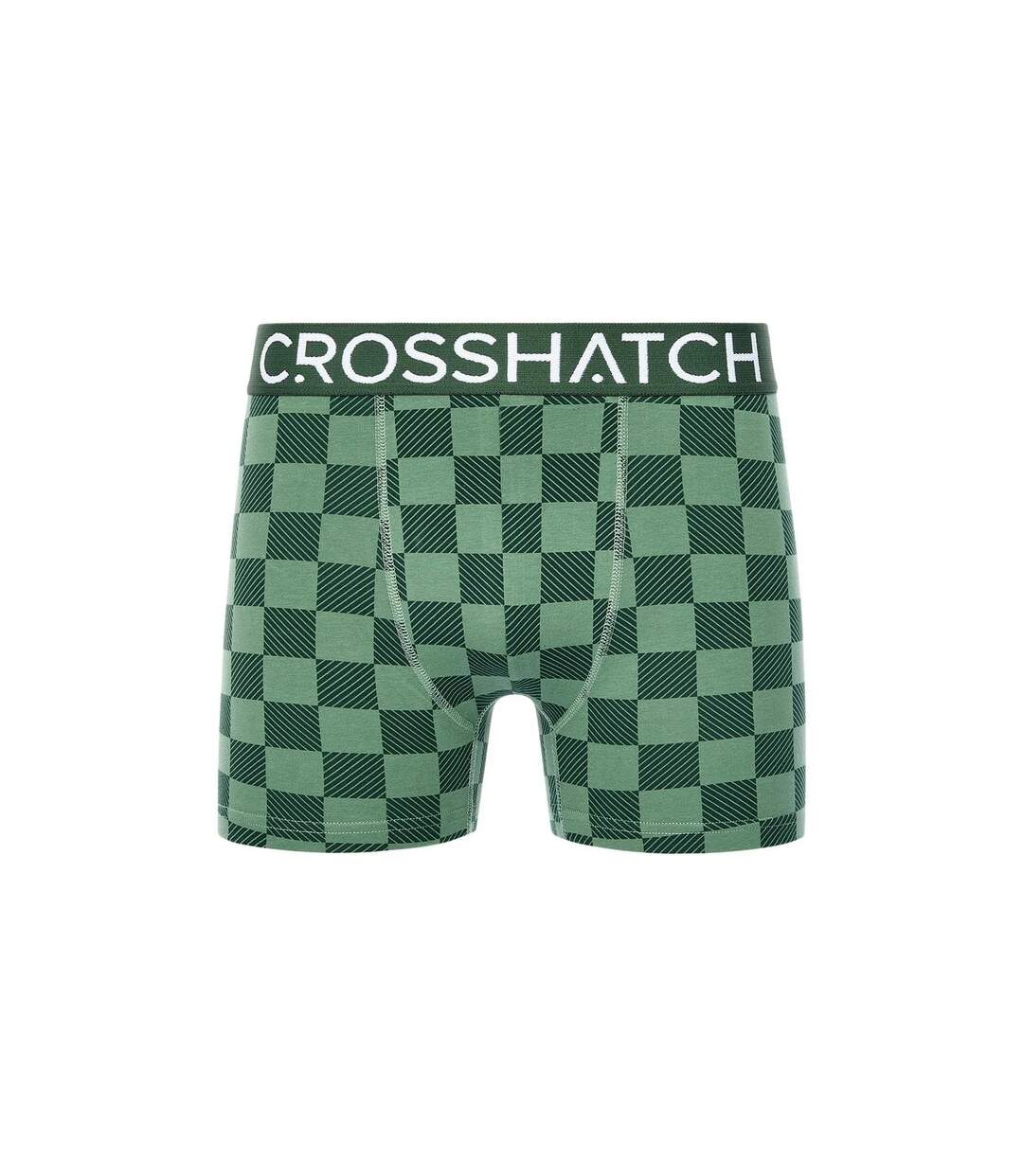Boxers bresler homme vert Crosshatch-2