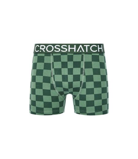 Boxers bresler homme vert Crosshatch