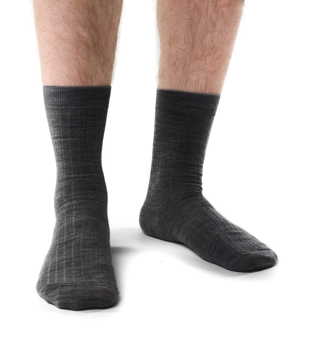 Steven - 1 Paire Homme Chaussettes Laine Mérinos Sans Elastique Chaudes