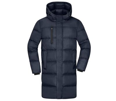 Doudoune longue - Homme - JN1368 - bleu marine