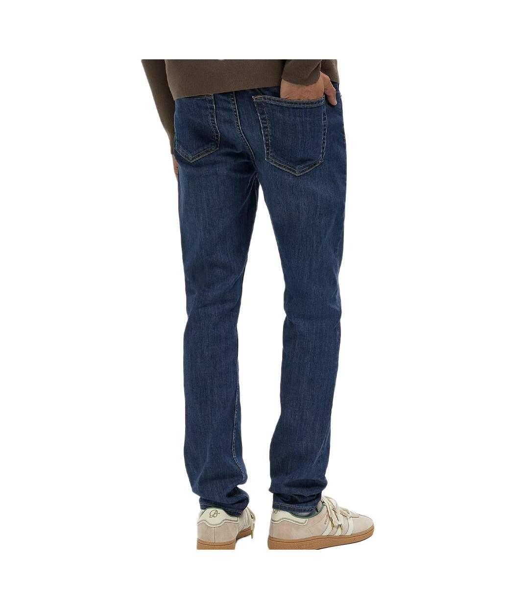 Jean slim bleu homme calvin klein dark-2