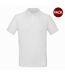 Pack of 2  Mens inspire polo  white B&C