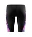 Mens Spliced Abstract Endurance+ Jammer Shorts Black Pink Speedo-2