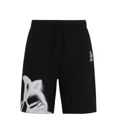 Short Diflowos Homme Noir Hugo Boss