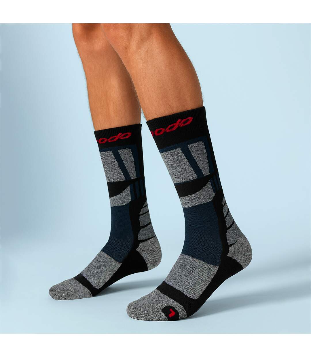 1 Pack Mens Thick Motorbike Moisture Wicking Dri-Tech Socks-3