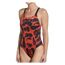 Maillot de bain Noire/Rouge Femme Nike Fast Back - 26-1