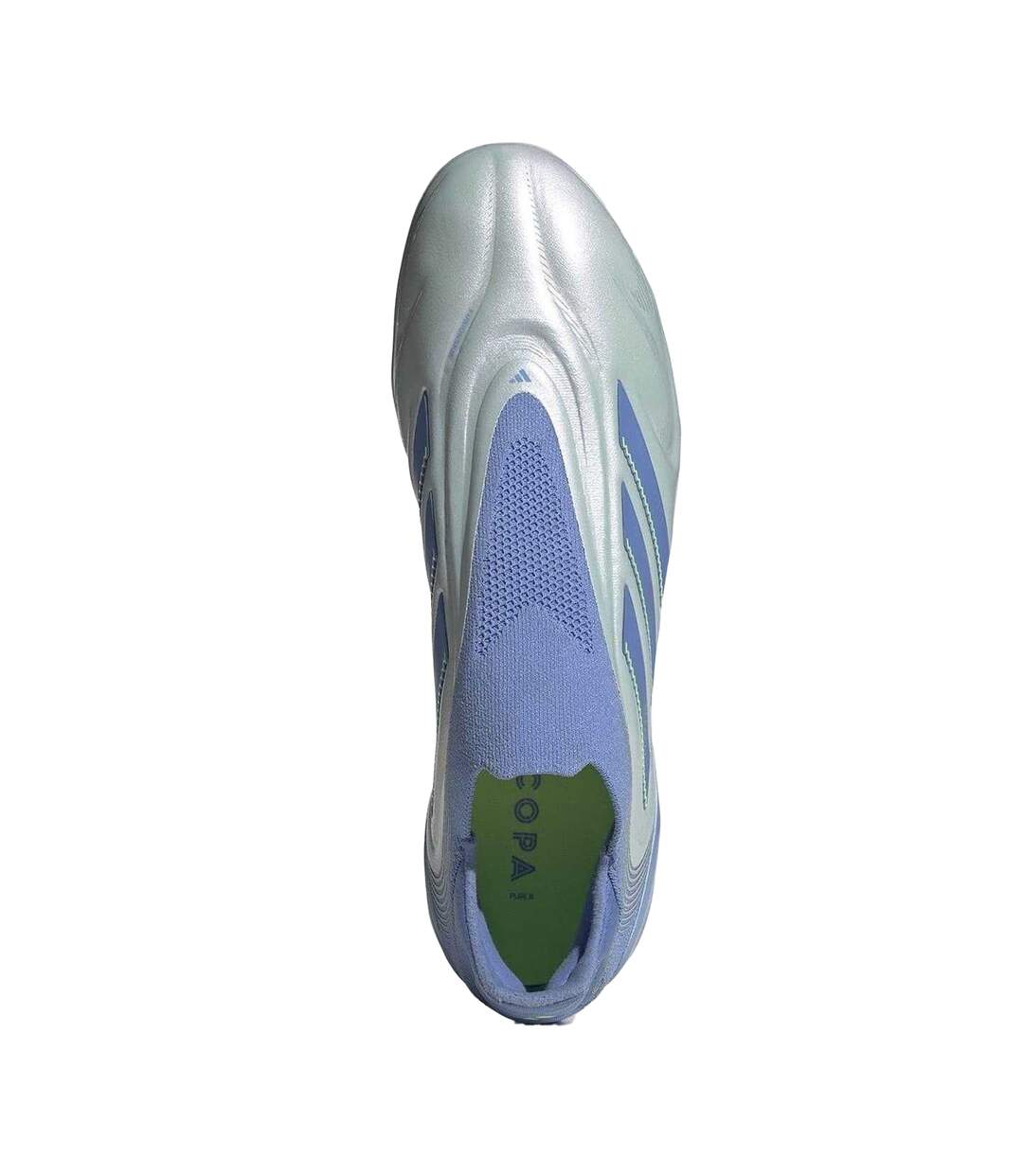 Unisex Adult Copa Pure Iii Elite Leather Firm Ground Football Boots Blue Lemon Adidas-4