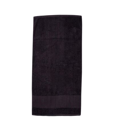 Towel City - Serviette de bain (Noir) (Taille unique) - UTRW9660
