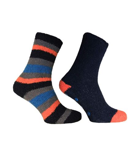 Pierre Roche Mens Premium Quality Lounge Socks (Pack Of 2) () - UTUT1576