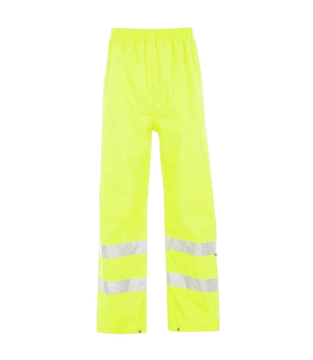 Mens Hi-vis Waterproof Trousers Yellow Dunlop-1
