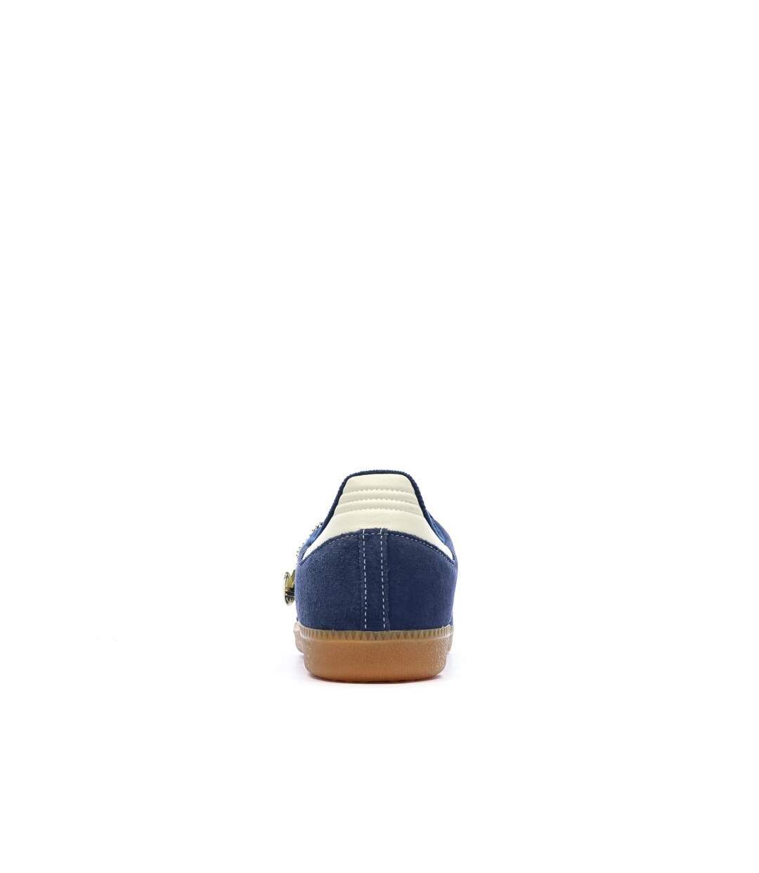 Baskets bleu marine/blanc homme adidas samba-3