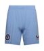 Short De Foot Motif/style Aston Villa Fc Femme Bleu Castore-1