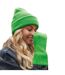 Bonnet Colour Pop Vert Vif Beechfield-2