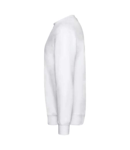 Fruit of the Loom Unisex Adult Classic Drop Shoulder Sweatshirt (White)