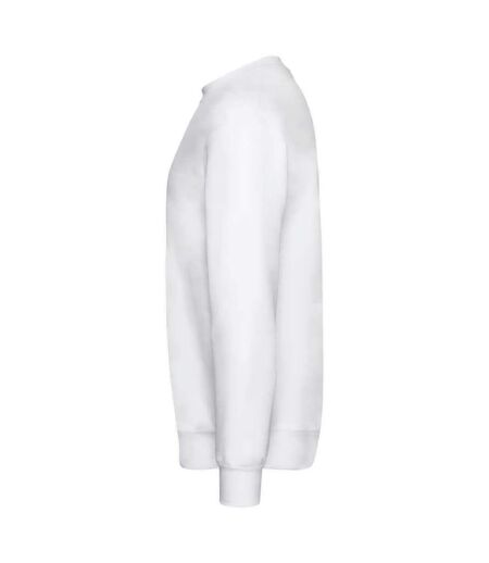 Fruit of the Loom Unisex Adult Classic Drop Shoulder Sweatshirt (White) - UTPC6934