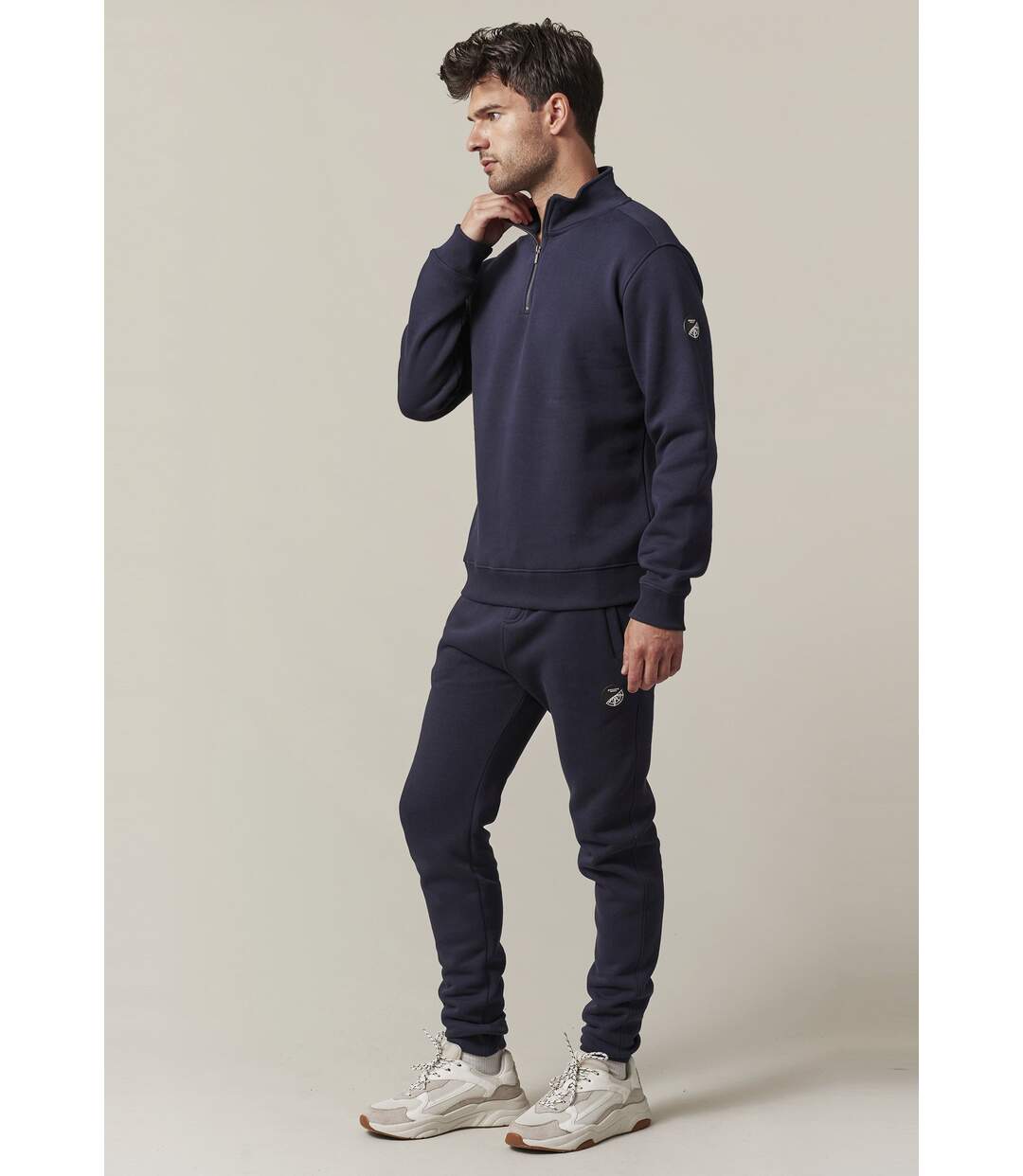 Pull col camionneur pour homme DRUK-2