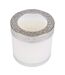 Bougie Verrine Parfumée Élégant 10cm Blanc-1