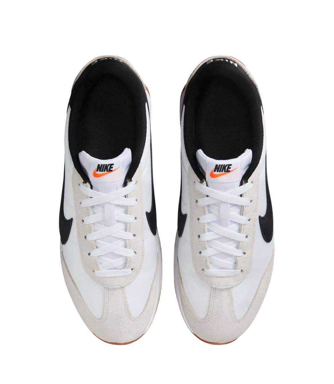 Baskets Motif/style Rétro Homme Blanc Noir Nike-4