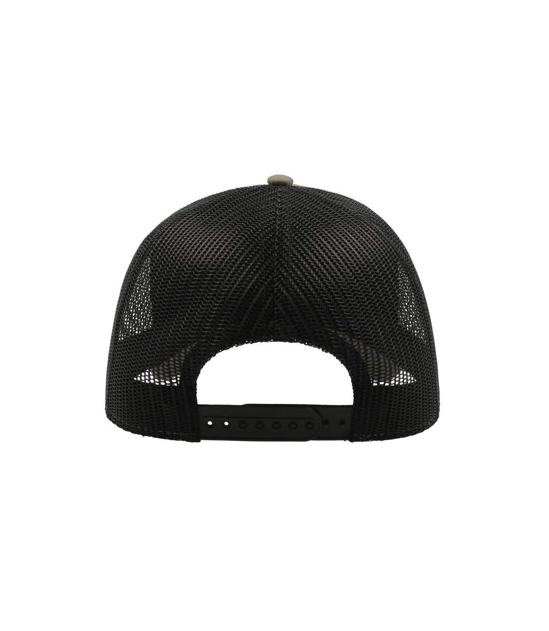 Casquette style trucker rapper mixte olive / noir Atlantis-2