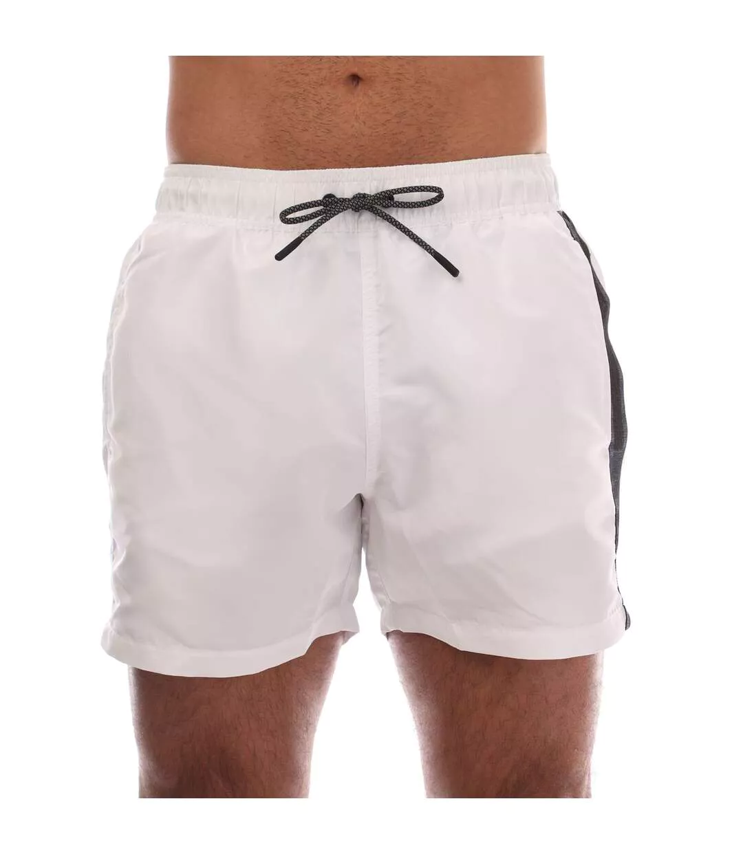 Short De Bain Style Logo Homme Blanc Emporio Armani-1