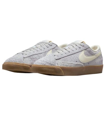 Baskets Motif/style Large Blazer Femme Gris Marron Pâle Nike