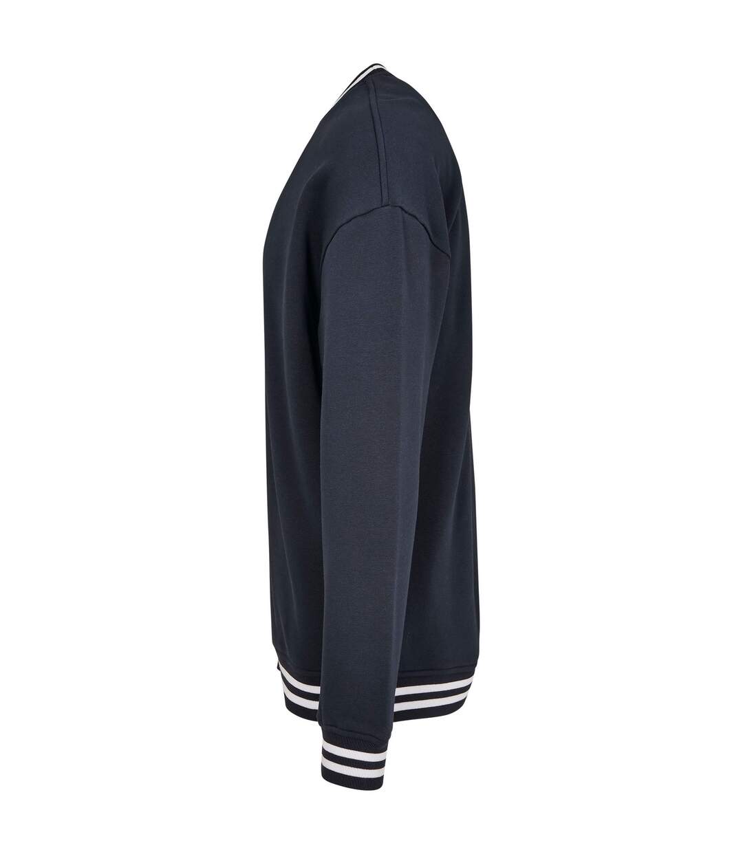 Sweat College Adulte Bleu Marine Blanc Build Your Brand-4