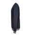 Sweat College Adulte Bleu Marine Blanc Build Your Brand-4