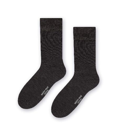 Steven - 1 Paire Homme Chaussettes Laine Mérinos Trekking Chaudes