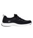 Womens/ladies Vf Move Trainers Black Grey Skechers-3