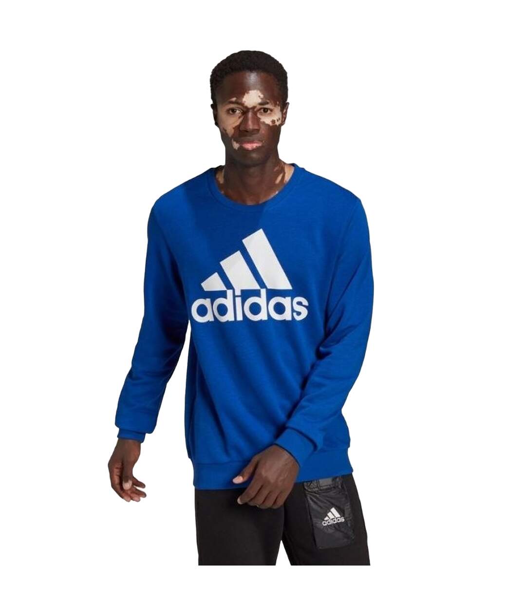 Sweat Essentials Homme Bleu Adidas-1