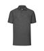 Polo Homme Gris Foncé Chiné Fruit Of The Loom-1