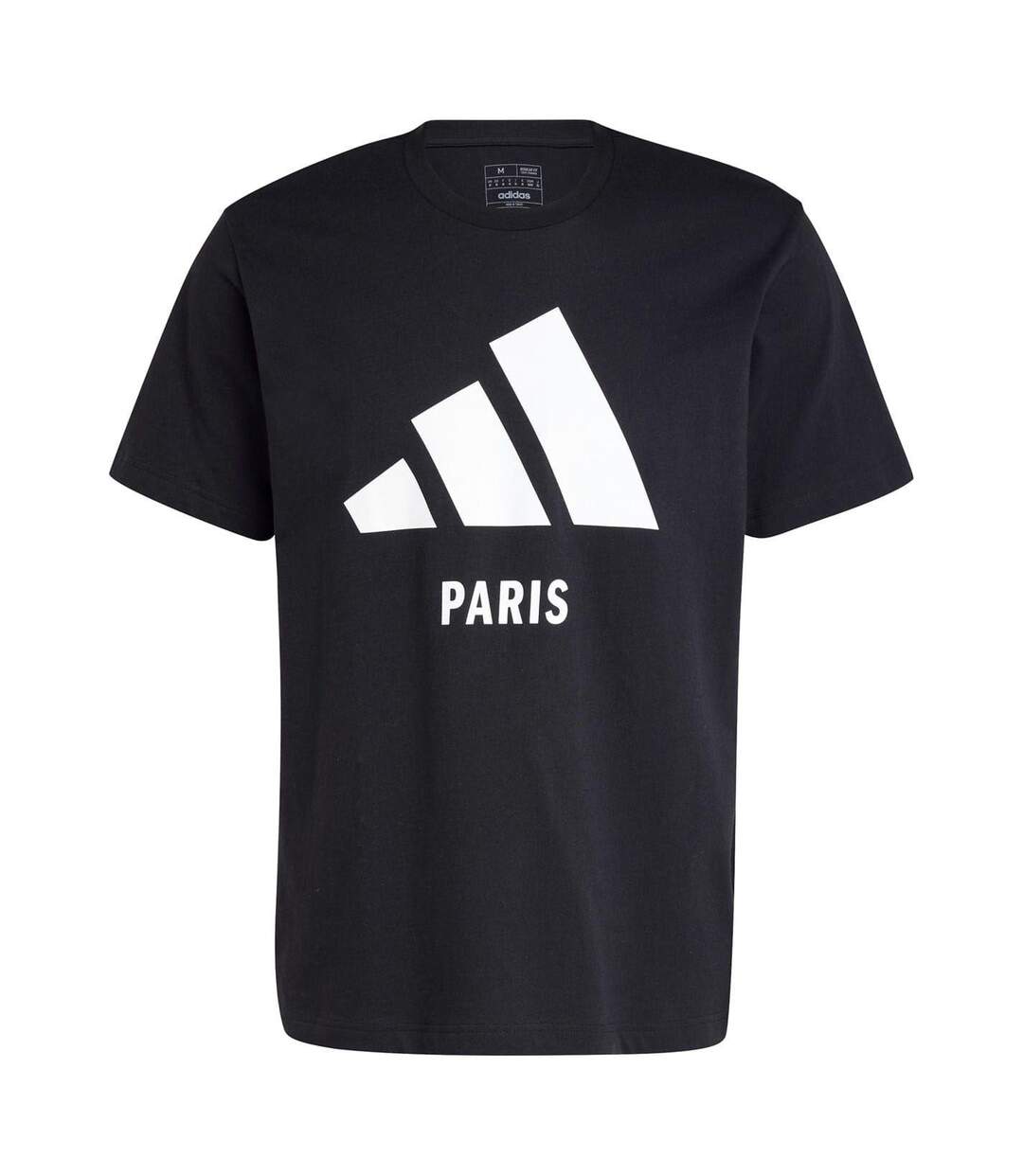 Unisex Adult Paris T-shirt Black Adidas-2