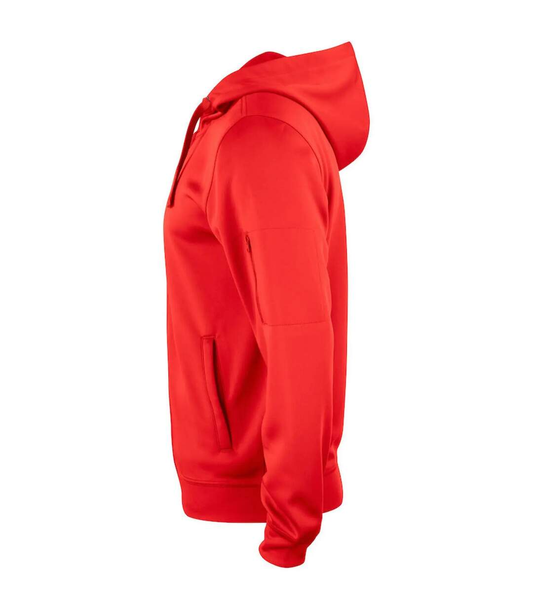 Veste À Capuche Basic Active Homme Rouge Clique-3