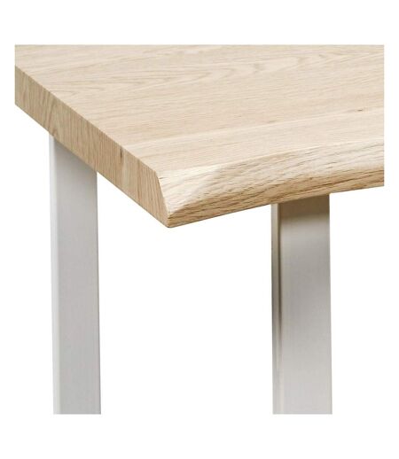 Table industrielle en bois et métal Forest