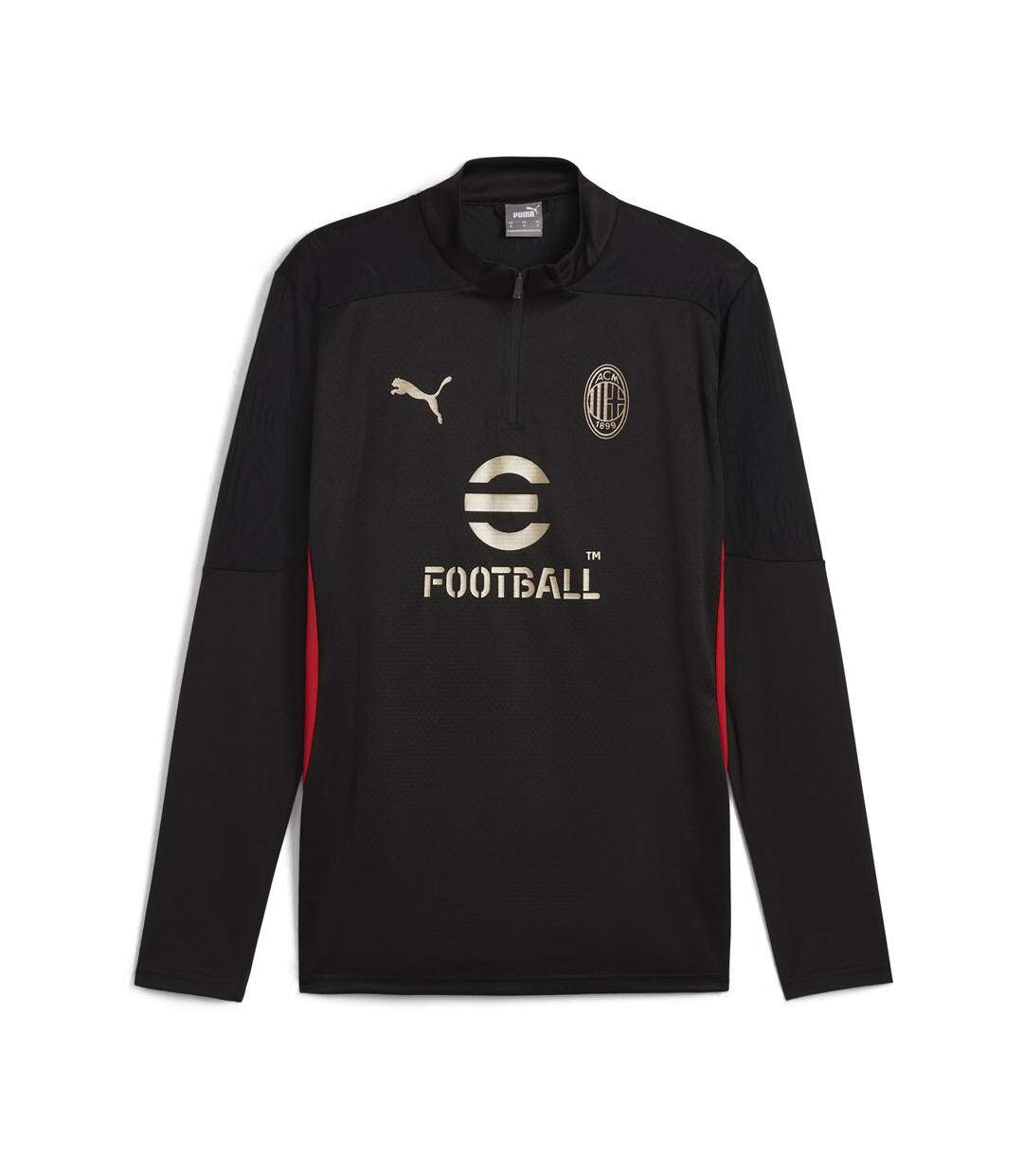 AC Milan Sweat Training Noir Homme Puma 2024/2025 - XS-1