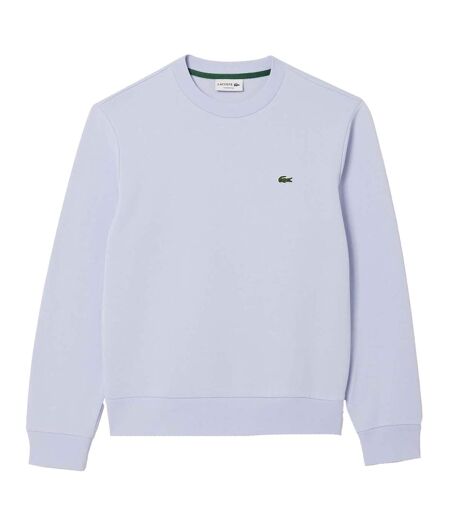 Mens Fleece Crew Neck Sweatshirt Blue Lacoste