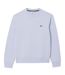 Mens Fleece Crew Neck Sweatshirt Blue Lacoste-2