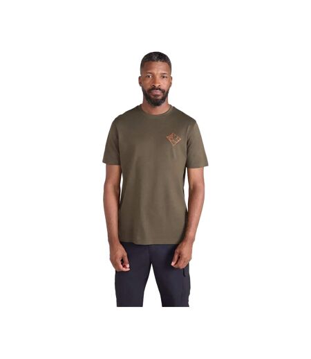 T-shirt Peaks Homme Vert Mountain Warehouse