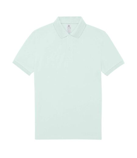 Mens polo shirt blush mint B&C