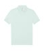 Mens polo shirt blush mint B&C