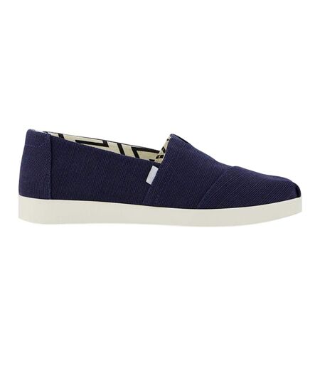Womens/ladies Alpargata Plus Shoes Navy Toms