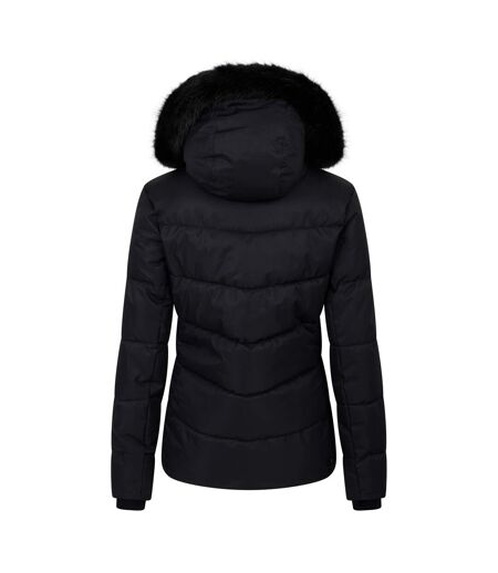 Womens/ladies glamorize v ski jacket black Dare 2B