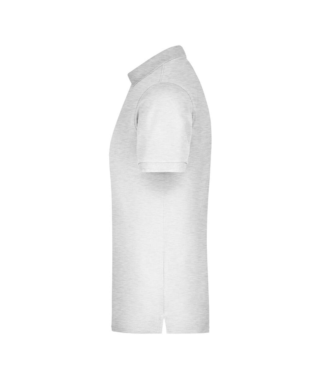 Polo Homme Gris Chiné James And Nicholson-3