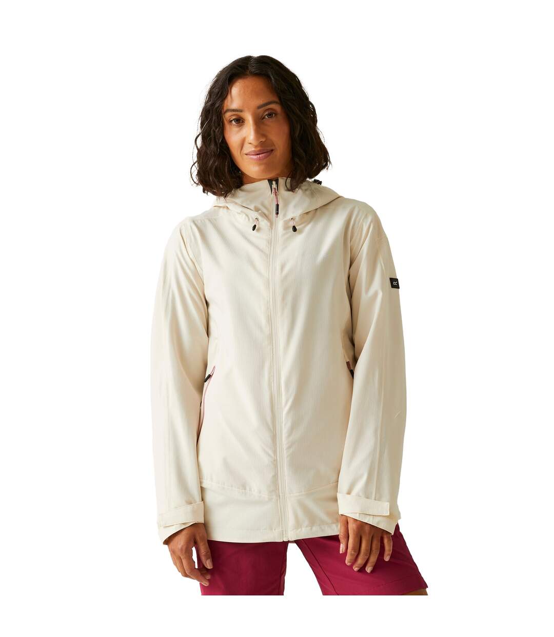 Veste Imperméable Okara Femme Vanille Clair Lilas Regatta-1