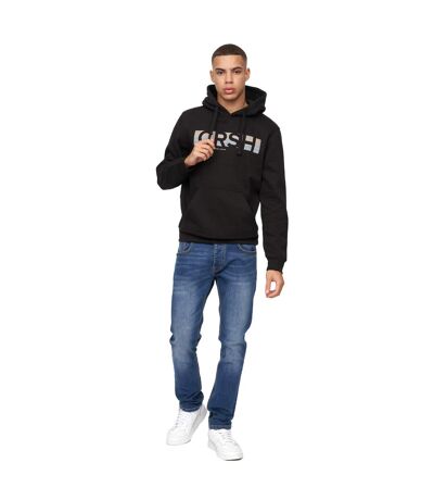 Sweat À Capuche Sullivan Homme Noir Crosshatch