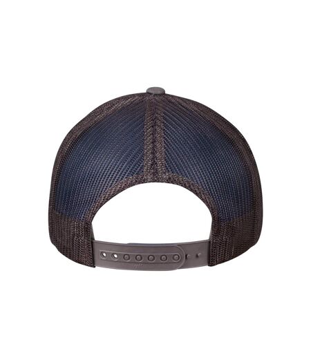 Casquette Trucker Retro Adulte Gris Foncé Flexfit